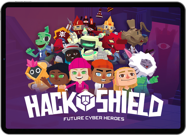 Play HackShield on a tablet!
